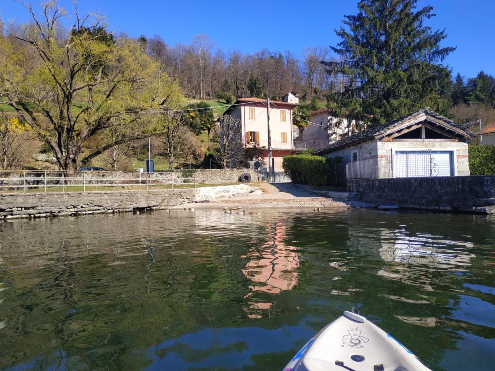 Villa La Baia D'Acquadolce Bolzano Novarese Exterior foto
